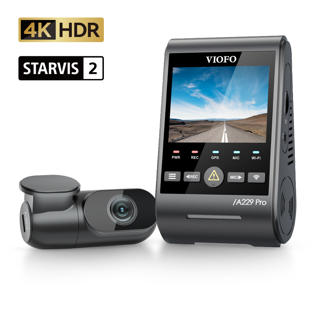 Viofo A229 Pro 4K+2K 2ch Standard Kit