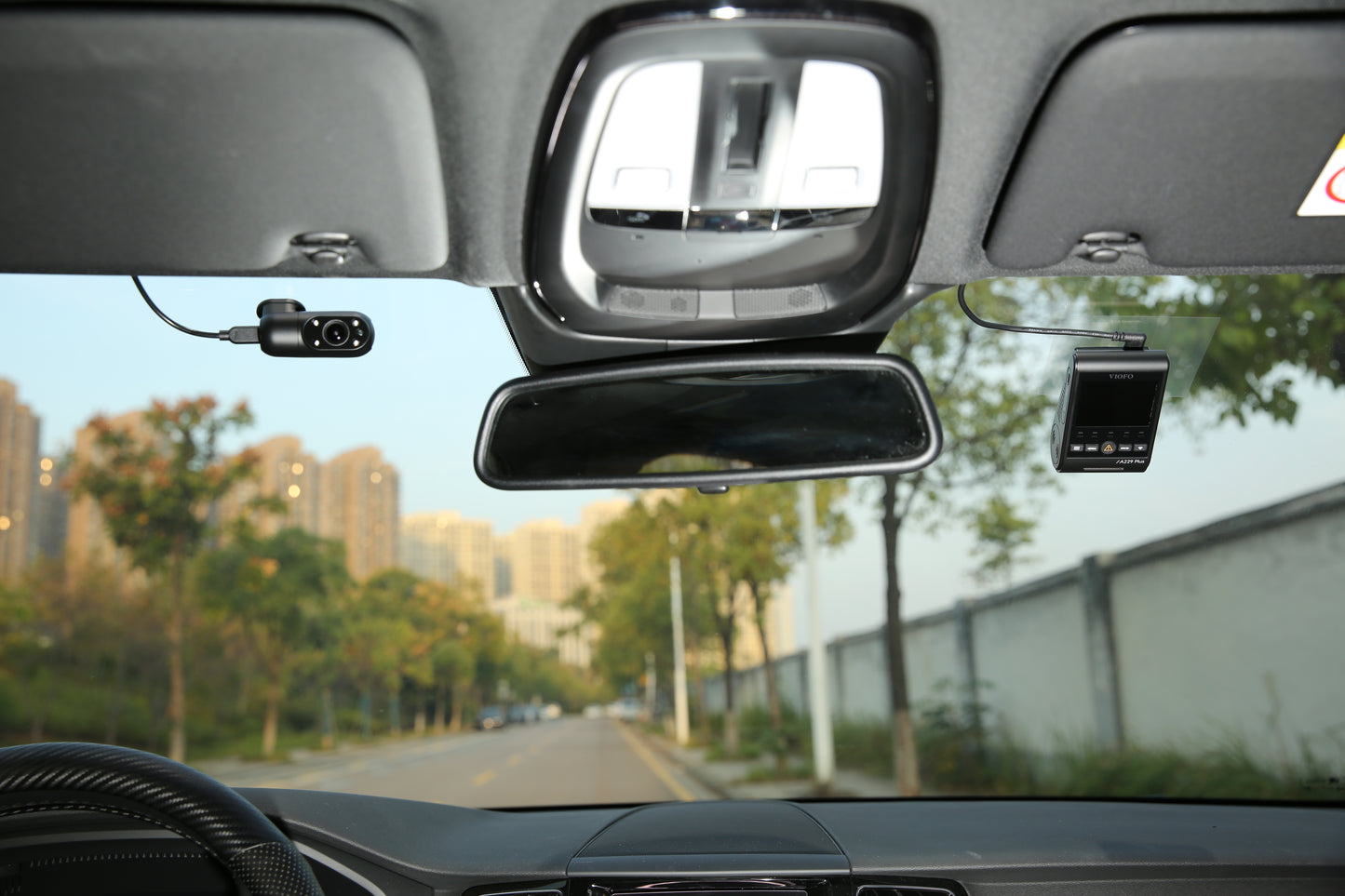 3-channel Front-Rear-Cabin Dashcam Installation - Luxury Car (Hardwired)