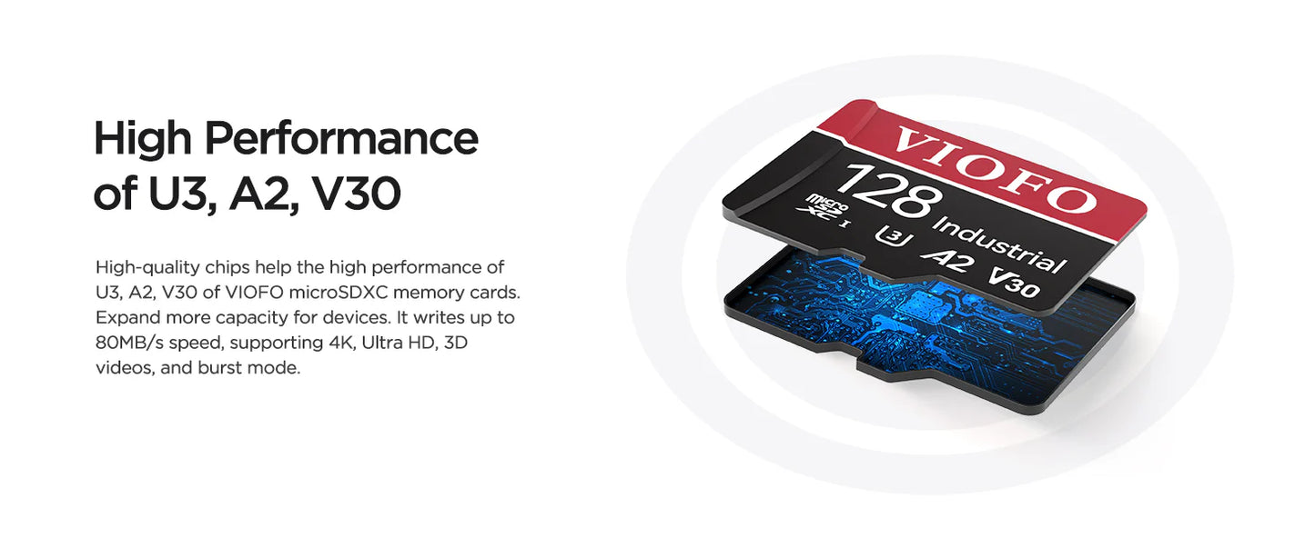 [Install Pack] Viofo A329S 4K+2K+2K 3ch + HK6 Hardwire Kit + 128GB MLC Package