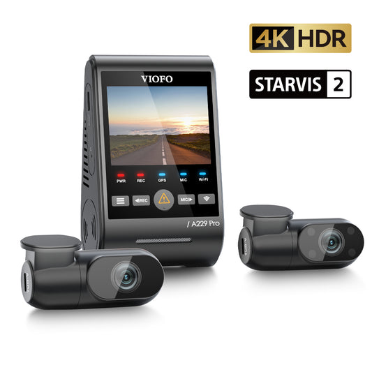 [Install Pack] Viofo A229 Pro 4K+2K+1080p 3ch Package