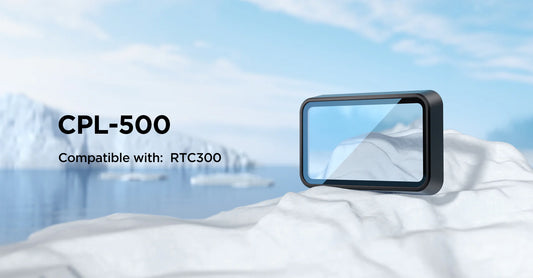 VIOFO CPL-500 Rear Filter, Anti-Glare Circular Polarizing Lens for RTC300/A329/A329S Series