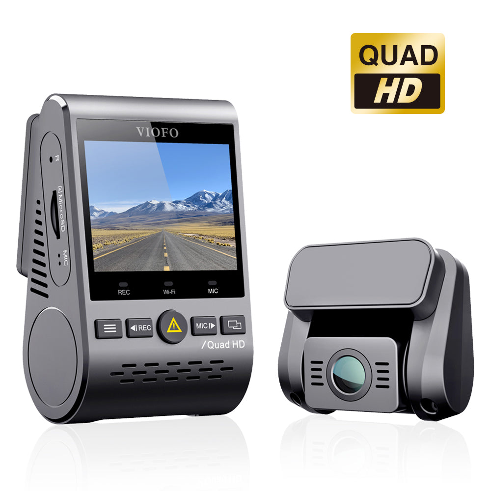[Install Pack] Viofo A129 Plus Duo GPS 2K Front + 1080p Rear + HK3 Hardwire Kit