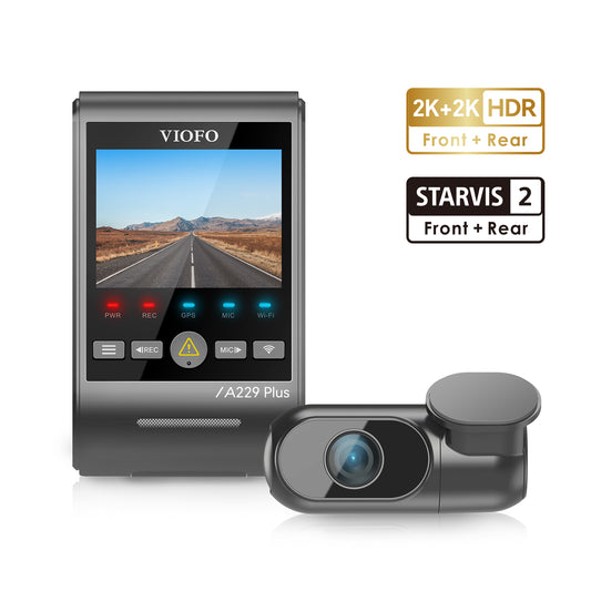 [10% OFF] Viofo A229 Plus 2-channel 64GB Mega Package