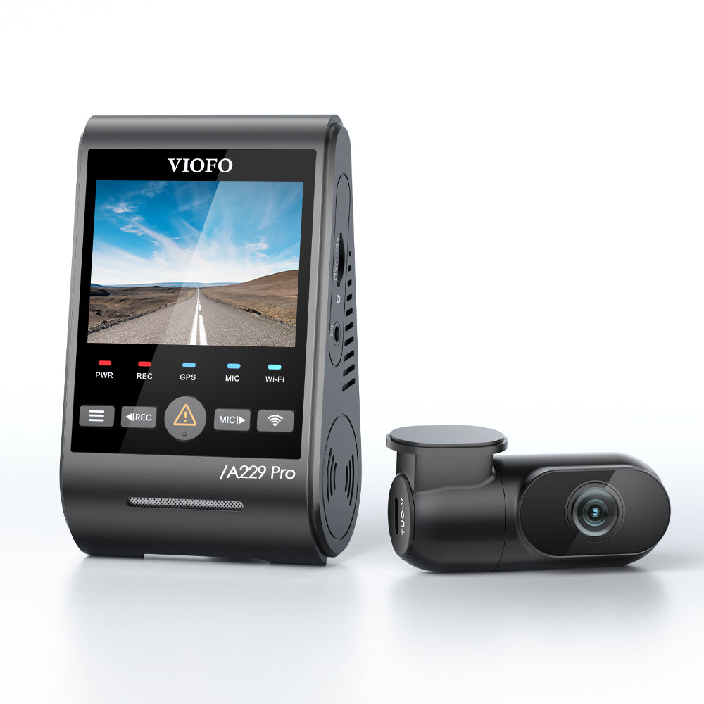 Viofo A229 Pro 4K+2K 2ch without micro-SD card