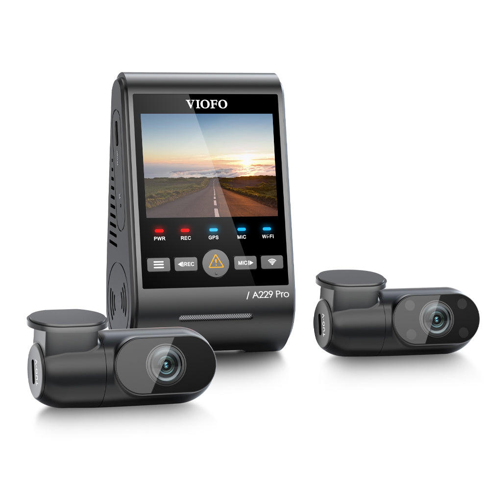 Viofo A229 Pro 4K+2K+1080p 3ch without micro-SD card