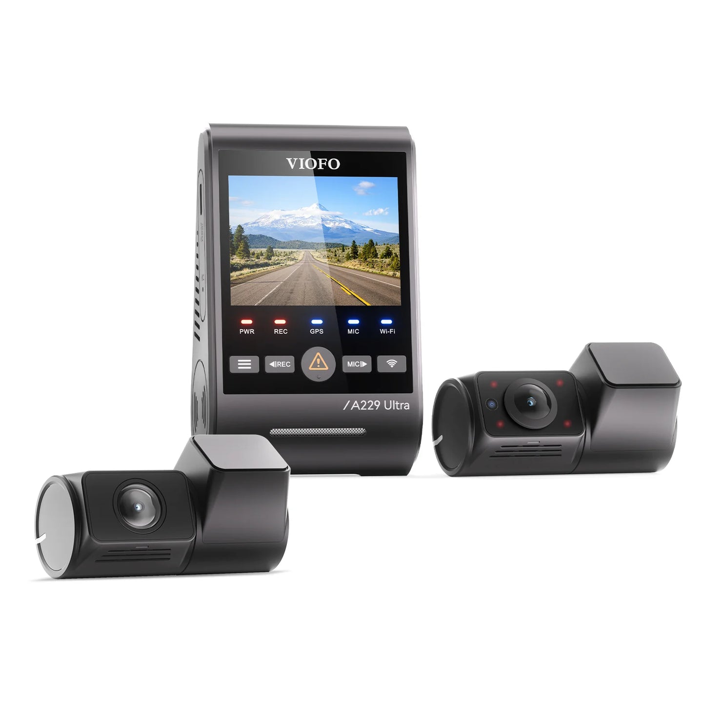 [Install Pack] Viofo A229 Ultra Dual 4K+1K 3ch + HK4 Hardwire Kit + MLC 32GB micro-SD
