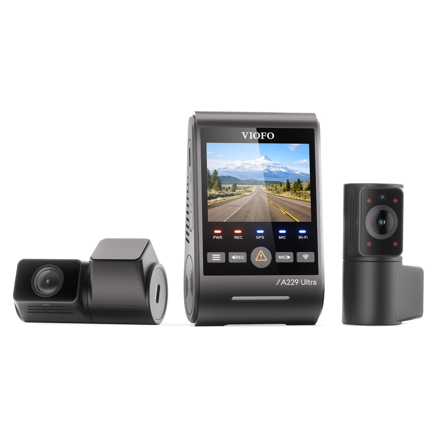[Express] Viofo A229 Ultra 4K+4K+1K + HK4 Hardwire Kit + 32GB MLC Package