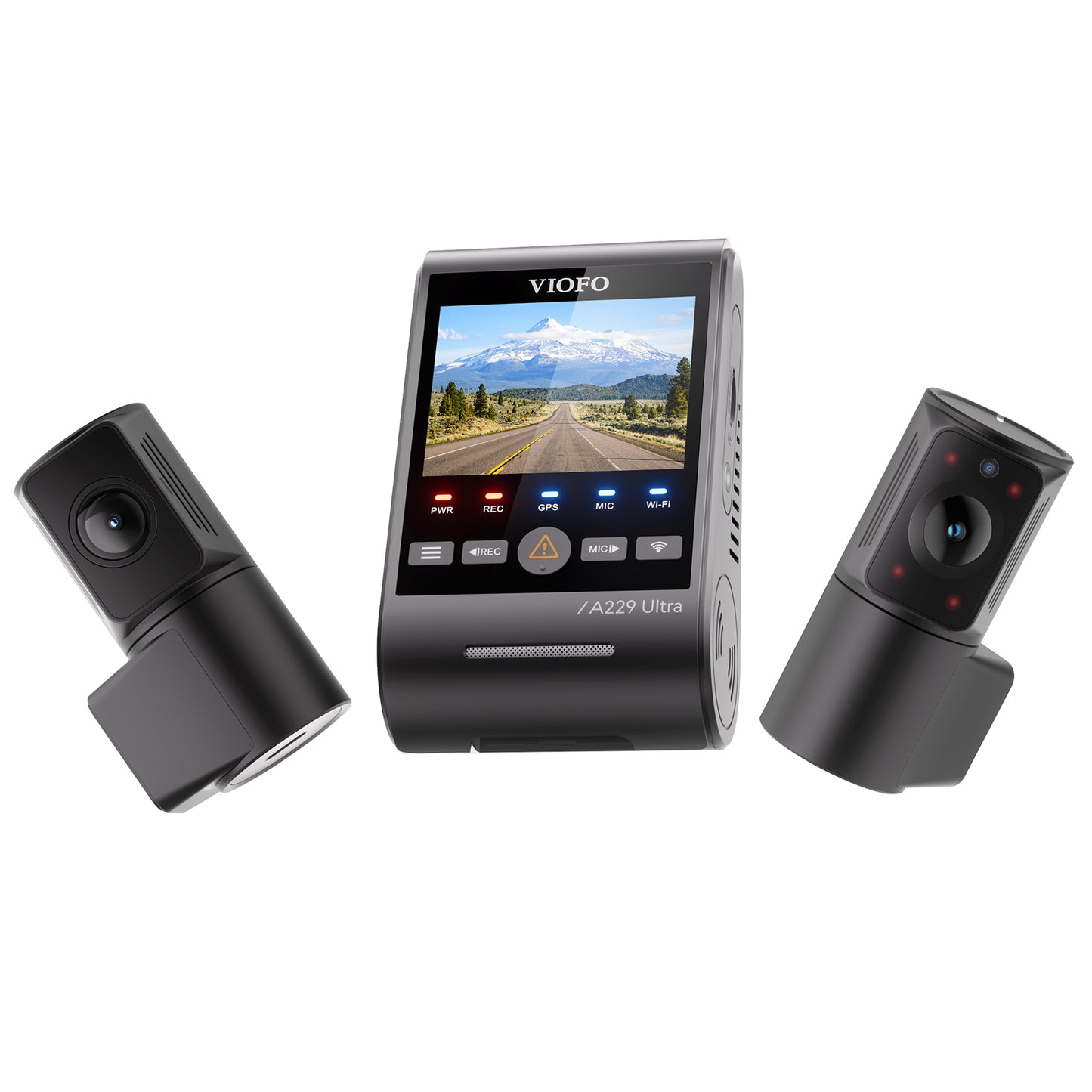 [Express] Viofo A229 Ultra 4K+4K+1K + HK4 Hardwire Kit + 32GB MLC Package
