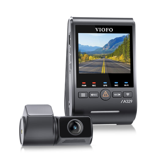 [Install Pack] Viofo A329S 4K+2K 60FPS 2ch + HK4 Hardwire Kit + 32GB MLC Package