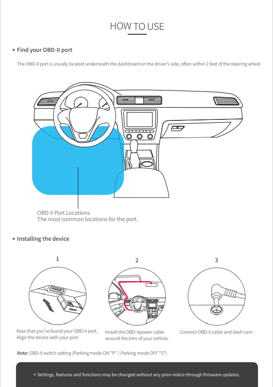 [Special] Vugera QX8 Plus 2.5K 128GB Front Rear Dashcam + Free OBD2 Plug & Play Power Cable Bundle