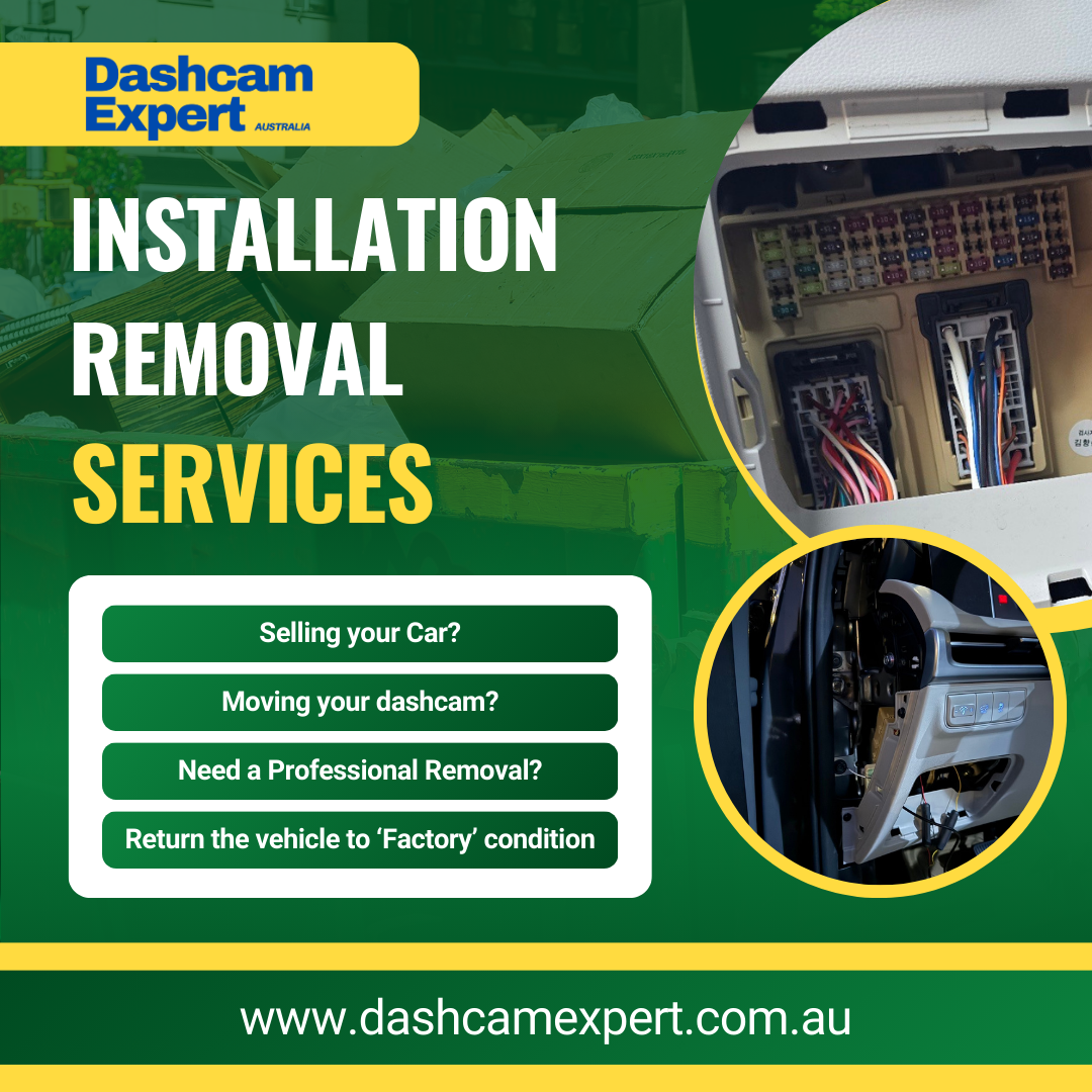 Dashcam Installation Removal Service