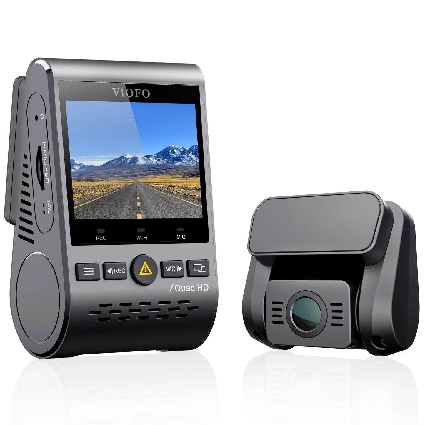 [Install Pack] Viofo A129 Plus Duo GPS 2K Front + 1080p Rear + HK3 Hardwire Kit Base Package Installed