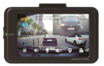 Vugera SV2 Pro 128GB Front Rear Dashcam Kit