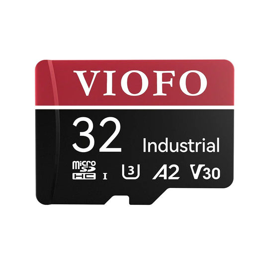 VIOFO 32GB MLC Industrial Grade micro-SD Card U3 A2 V30 High Speed Memory Card with Adapter Support Ultra HD 4K Video Recording